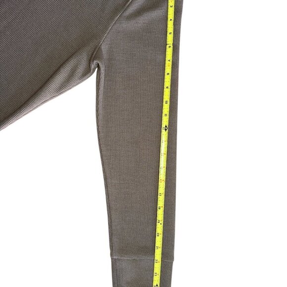 Express Waffle Knit Hoodie Set Tan & Gray Size L - Picture 9 of 11